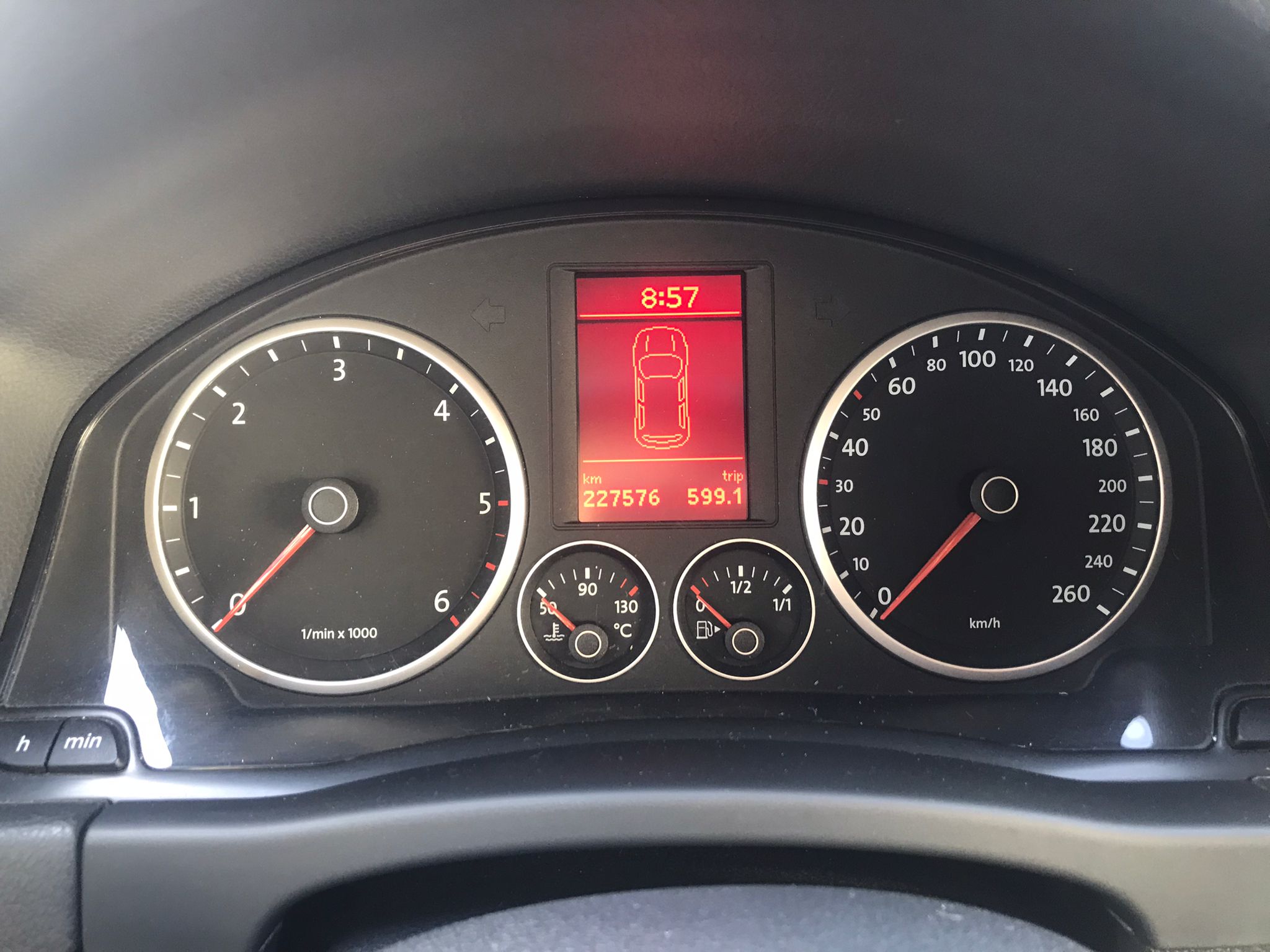 TIGUAN compteur